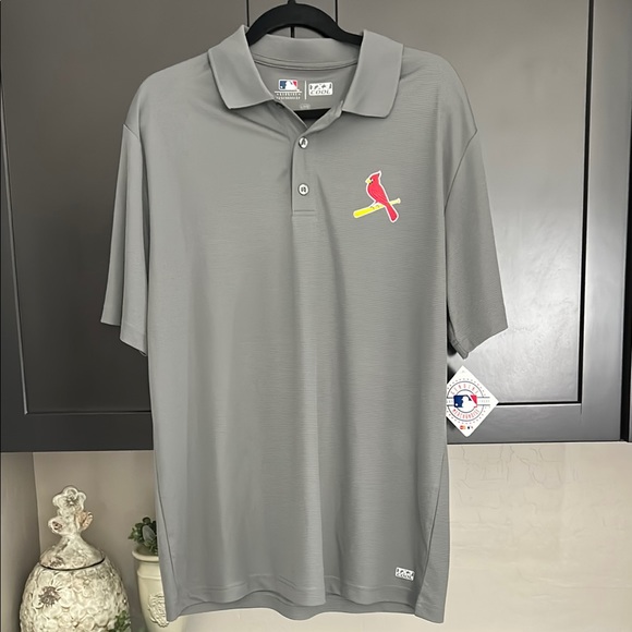 Gray NWT St Louis Cardinals Shirt - Picture 1 of 5